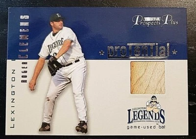 2006 TRISTAR Prospects Plus ProTential 游戏二手球棒 125/250 #RC Roger Clemens — 第 1/3 张图片