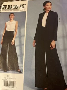Vogue V1620 Misses American Designer Tom & Linda Platt Jacket,Top,Pants 14-22 - Picture 1 of 2