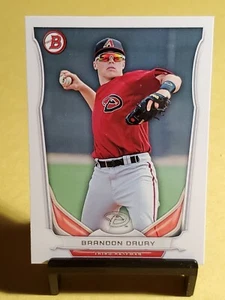 2014 Bowman Draft Top Prospects #TP-77 Brandon Drury Arizona Diamondbacks Card - Picture 1 of 2