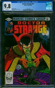 Doctor Strange #52 (1982) ❄️ CGC 9,8 WEISSE Seiten ❄️ Bronzezeit Marvel Comic - Bild 1 von 2