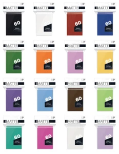 60 Ultra Pro Small Card Protector Sleeves : Pro-Matte (62 x 89mm) - Bild 1 von 17