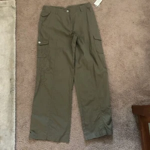 Together cargo pants with adjustable length size 8 With Cool Embroidery - Picture 1 of 5