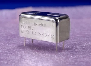 Aeroflex KS Electronics XTAL Filter Crystal Filter 10.7 MHz 30KHz 5915014142442 - Picture 1 of 8