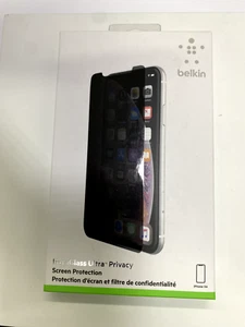 Belkin InvisiGlass Ultra - Privacy Screen Protection for iPhone Xs Max - Picture 1 of 3