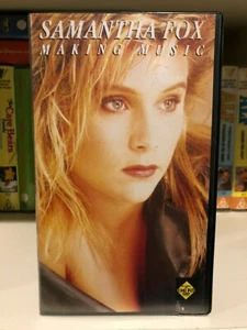 SAMANTHA FOX - MAKING MUSIC - VHS - Picture 1 of 2