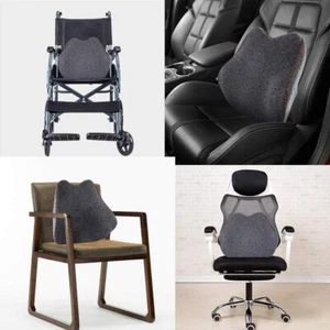 Lumbar Support Pillow Cushion Backrest Back Pain Relief Memory Foam Car Office - Picture 1 of 12