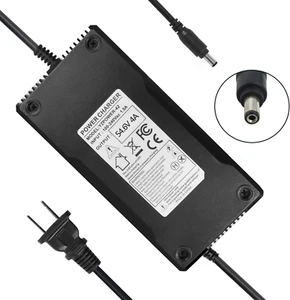 54.6V 4A Power Adapter for Electric Bike Electric Scooter 48V Lithium Battery Ch - Picture 1 of 6
