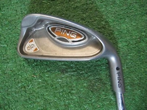 PING G10 BLACK DOT 4 IRON, PING GRIP, AWT REGULAR FLEX STEEL SHAFT, 38.5" - Picture 1 of 14