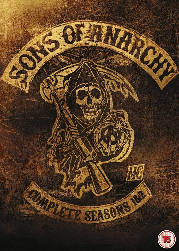 Sons Of Anarchy Complete Seasons Series 1 & 2 TV Show DVD Box Set NEW Biker - Image 1 of 1