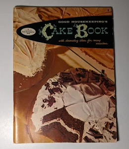 VTG 1958 Good Housekeeping's Cake Book Paperback Cookbook - Imagen 1 de 4