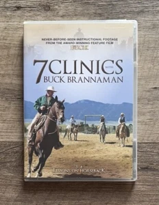 7 Clinics with Buck Brannaman DVD 2-Discs, Lesson 3 & 4 Horseback Horse Training - Picture 1 of 4