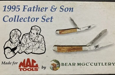 Juego de cuchillos de coleccionista Father and Son 1995 de Mac Tools Foto 1 de 4