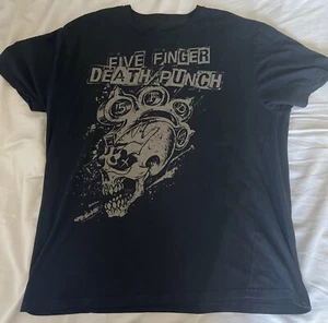 Five Finger Death Punch T-Shirt XL (ohne Etikett, bitte Maße überprüfen) - Bild 1 von 3