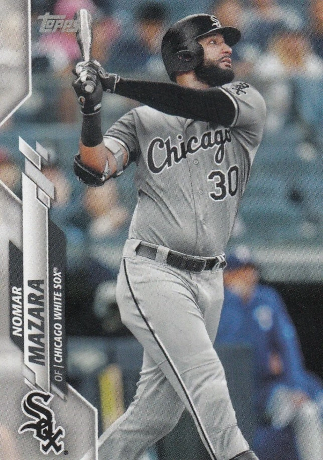 NOMAR MAZARA TOPPS MINI ON DEMAND BASE CHICAGO WHITE SOX #638 2020 20 - Image 1 of 1