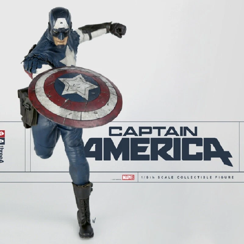 ThreeA 3A 1/6th Marvel Captain America Collectible Figure Unopened