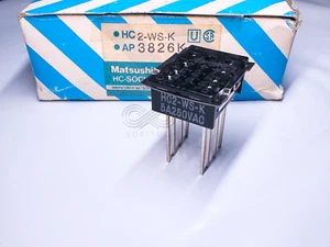 1X HC2-WS-K AP3826K MATSUSHITA Wrapping Type Relay Socket for HC Relay 5A 250VAC - Picture 1 of 4