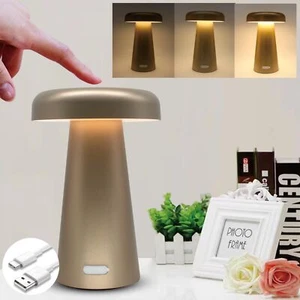 LED Table Lamp for Kids Bedroom Battery Operated Lamp Outdoor Table Lamp Rech... - Picture 1 of 9