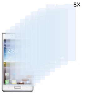 8 x Schutzfolie LG Optimus L7 P700 Klar Folie Crystal Clear Displayschutzfolie - Picture 1 of 2