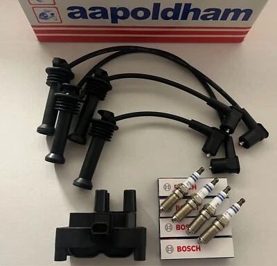 FORD FOCUS mk2 & C MAX 1.4 1.6 16V IGNITION COIL PACK,PLUGS & LEADS 2005-2010 - Image 1 of 4