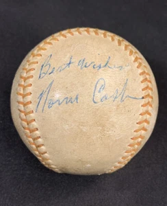 Norm Cash, Detroit Tigers, single signed baseball with Beckett LOA - Picture 1 of 7