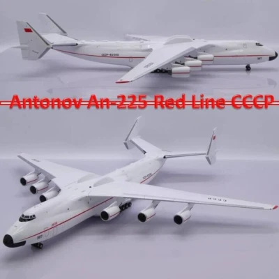 JC Wings 1/200 LH21225 AntonovAn-225 Mriya Red Line CCCP-82060 - Immagine 1 di 4