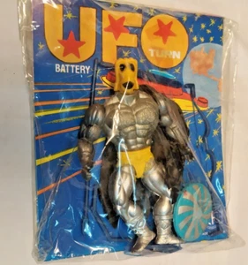 VINTAGE RARE GREEK  UFO BLACKSTAR MOTU FIGURE BY ALFA MIC - Picture 1 of 5