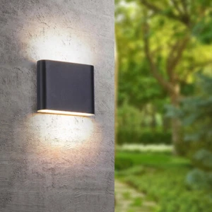 6W 12W COB LED Wall Light Up Down Sconce Lamp Living Room Bedroom Outdoor IP65 - Picture 1 of 9
