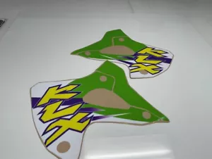 KAWASAKI SHROUD GRAPHICS KLX 300 FITS 97-08 OEM REPLACEMENT DECALS THICK KLX300 - Picture 1 of 8