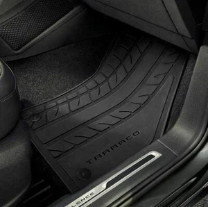 Genuine Seat Tarraco 7 Seater RHD Rubber Mats Set - Picture 1 of 1