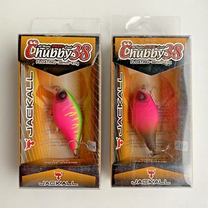 Wobbler Set Illex Jackall Chubby 38F Crankbait Señuelo JAPÓN ¡Decoraciones raras! - Imagen 1 de 1
