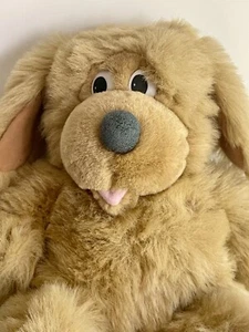 Ace Novità Vintage Grande Peluche 16"" Marrone Cucciolo Cane Sofficile Animale Imbottito - Foto 1 di 10