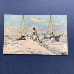 Vaporizador Hospital SS Strathcona Icebound Sir Wilfred Grenfell Tuck pc AZ502 - Imagen 1 de 2