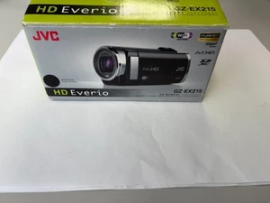 JVC GZ-EX215 HD Everio Camcorder With 8GB Sandisk SD Card - Picture 1 of 8