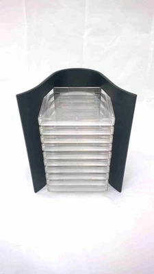 Zip disk Case Stand With 10 Jewel Cases - Image 1 of 4