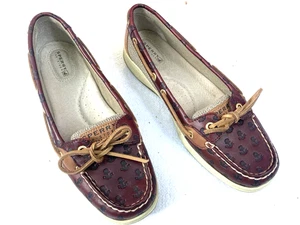 Zapatos de barco Sperry Top-Sider pez ángel con anclaje en relieve, para mujer talla 8,5 M, usados en excelente estado - Imagen 1 de 13