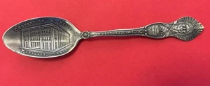 Muskogee Oklahoma Convention Hall Sterlingsilber 16,7 g 5,5 Zoll Souvenirlöffel - Bild 1 von 9
