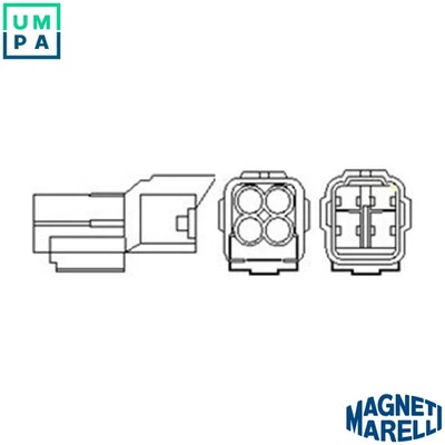 LAMBDA SENSOR 466016355120 FOR SUZUKI WAGON/SORIO/Hatchback/R+/MPV NEO/BALENO - Image 1 of 4