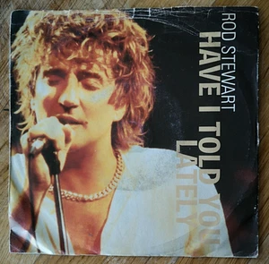 ROD STEWART – UK 1983 PicSleeve 7": Have I Told You Lately/Gasoline Alley. W0185 - Picture 1 of 5