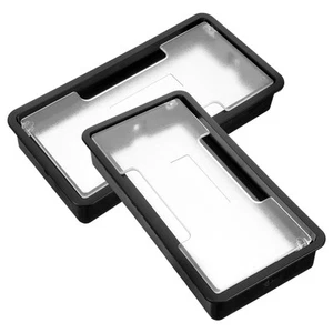 2 Pcs Wiring Box Wire Cover Hole Grommet Cable Grommets Computer Desk Cord - Afbeelding 1 van 12