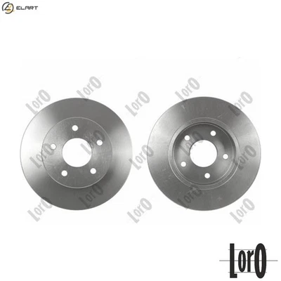 2x BRAKE DISC 231-04-015 FOR NISSAN YD22DDTiiYD22DDT 2.2L QG18DE 1.8LF9Q 1.9L - Image 1 of 4