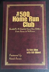 Hank Aaron autographed signed 500 Home Run Club hardcover book W/ COA BRAVES - Picture 1 of 3