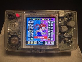SNK Neo Geo Pocket Color Slim Clear with IPS Screen Mod
