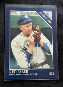 1994 The Sporting News Conlon Collection Colorized Photos Red Faber #26 HOF - Picture 1 of 2