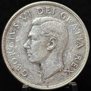 1950 - Moneda de un dólar de plata Canadá S$1 -1 - Imagen 1 de 2