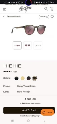 MAUI JIM HIEHIE VERDE Foto 1 de 4