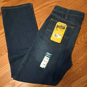 Jeans uomo Carhartt 35x32 robusto flessibile vestibilità rilassata 5 tasche BD2804-M - Foto 1 di 5