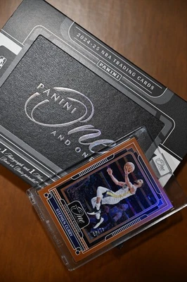 2024-25 Stephen Curry Panini One And One Orange 41/49 - Image 1 of 3
