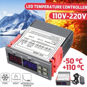 Digital Display Temperature&Humidity Controller Regulator Thermostat BT5 - Picture 1 of 12