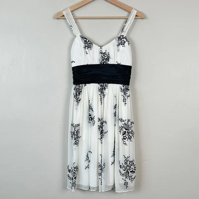 Vestido Vintage S Y2K Imperio Babydoll Cóctel Fiesta Años 90 Romántico Floral Terciopelo Foto 1 de 4