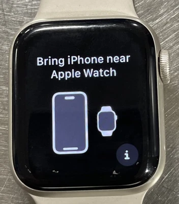GPS Only Apple Watch SE 2nd Gen 40MM Starlight Aluminum A2722 - Image 1 of 4